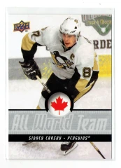 2008-09 Upper Deck Series 1 All World Team #AWT1 Sidney Crosby Penguins